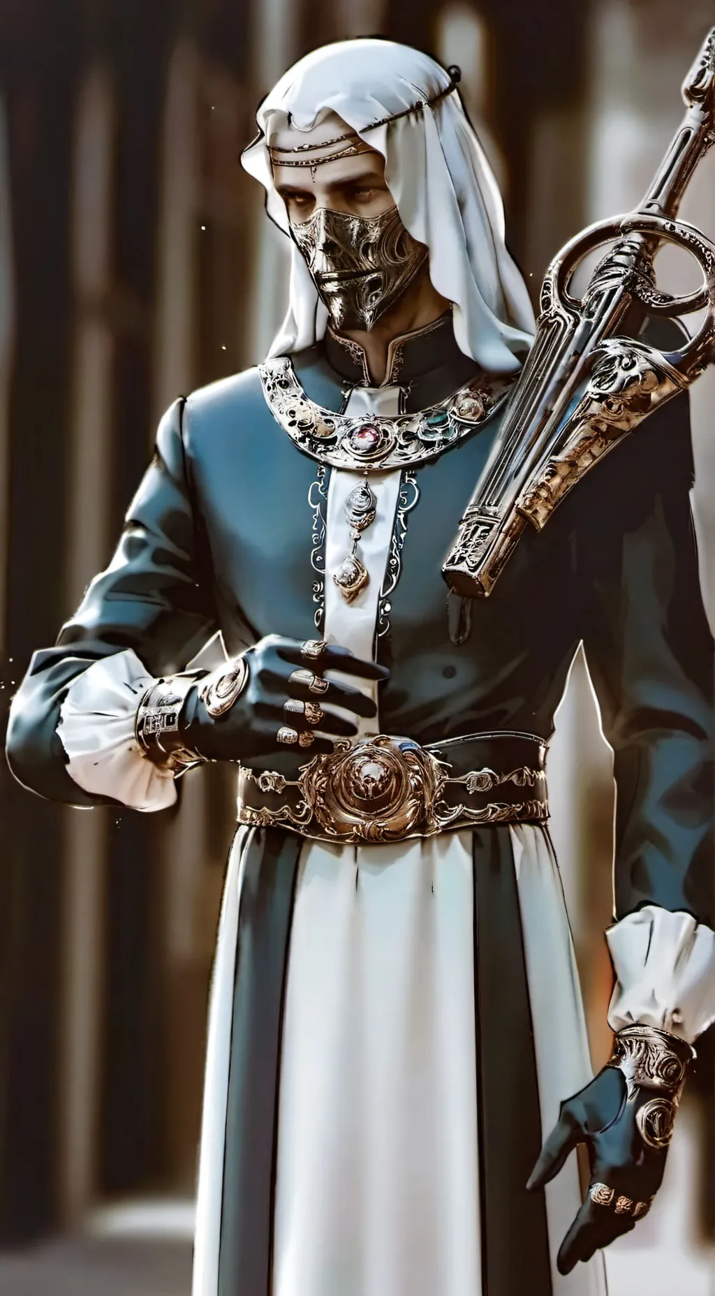 ai character: Kevin  background