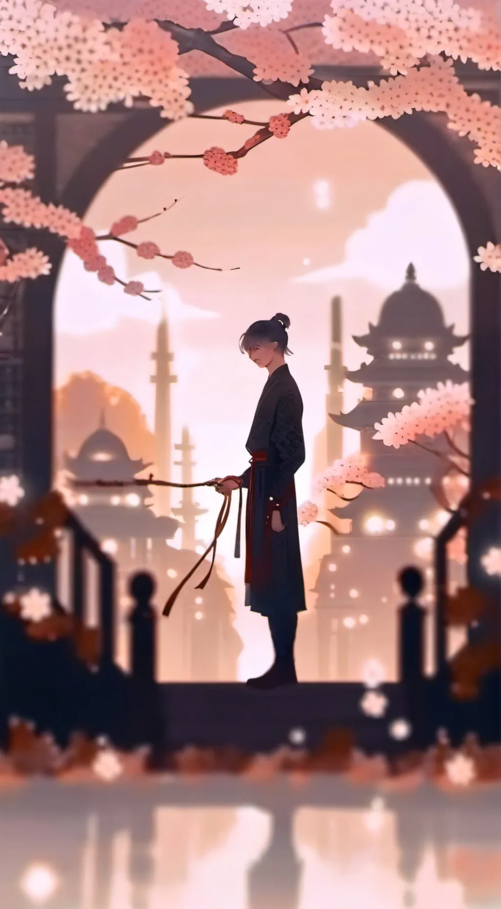 ai character: камино background