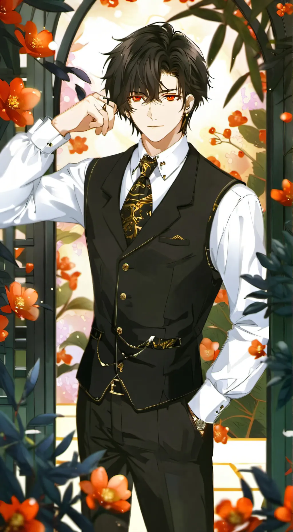 ai character: liam background