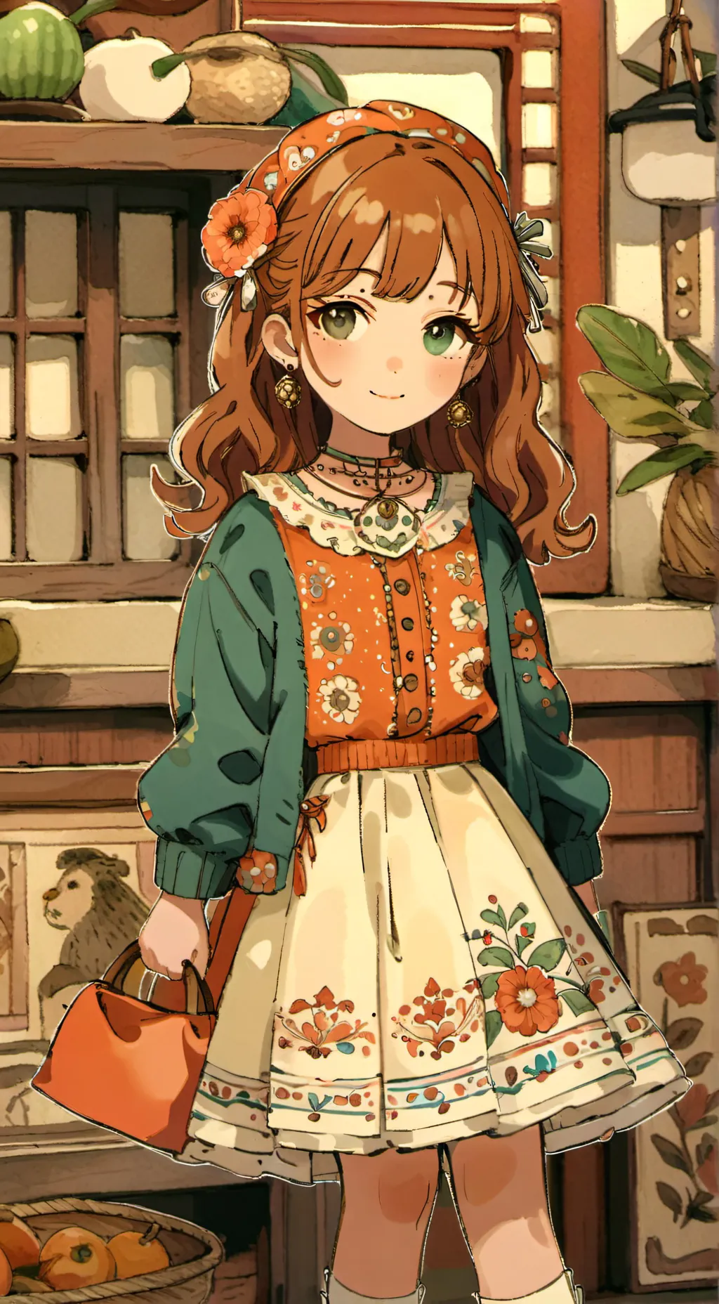 ai character: Ani background