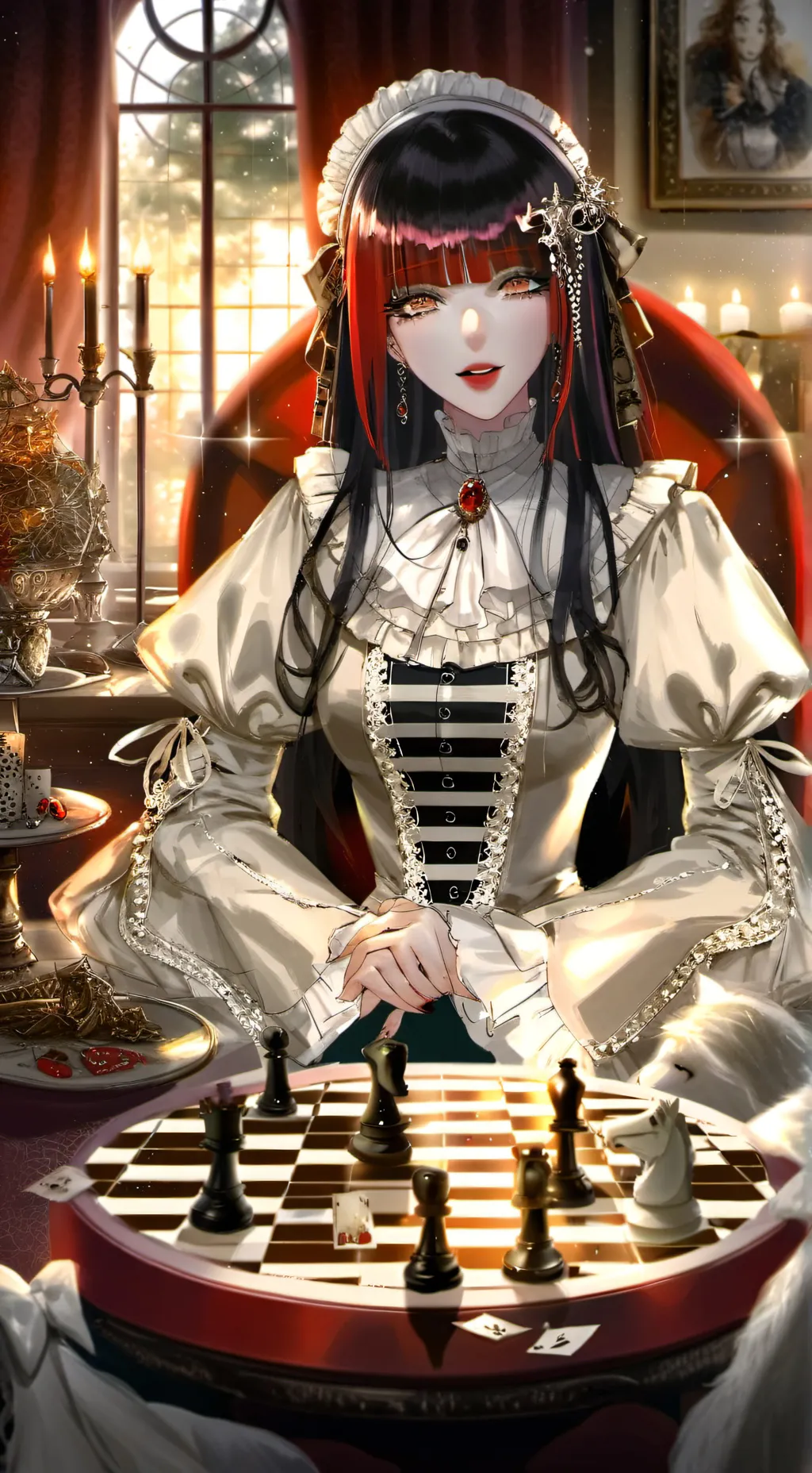 ai character: Akane background