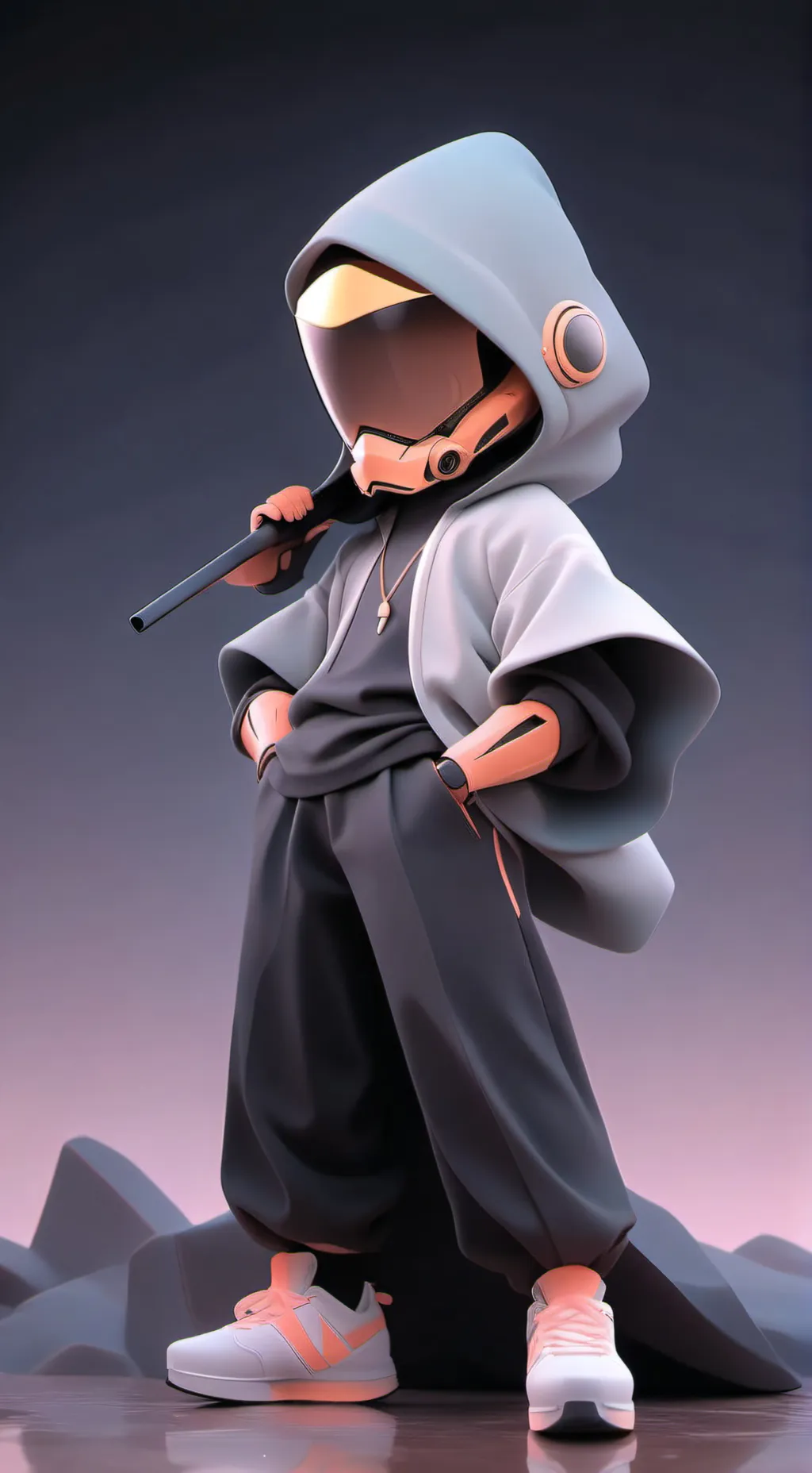 ai character: fake friends💔 background