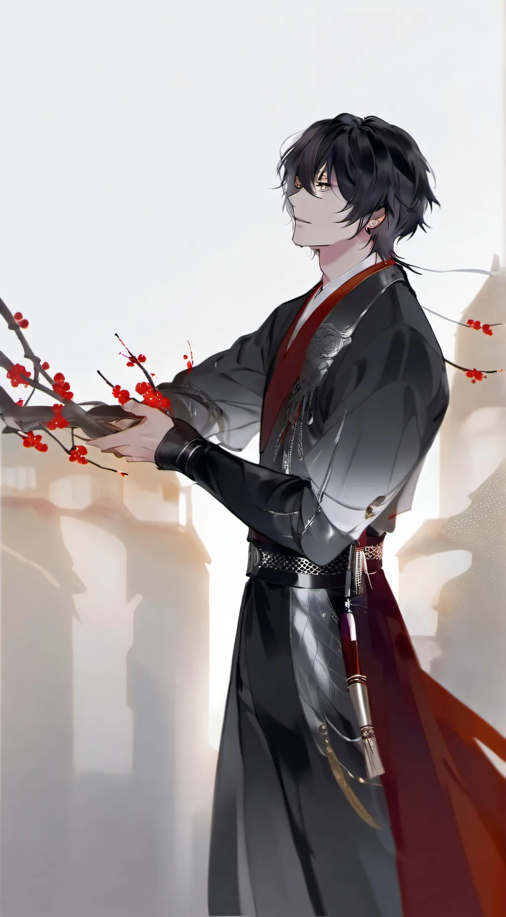 ai character: xavier heksa alex  background