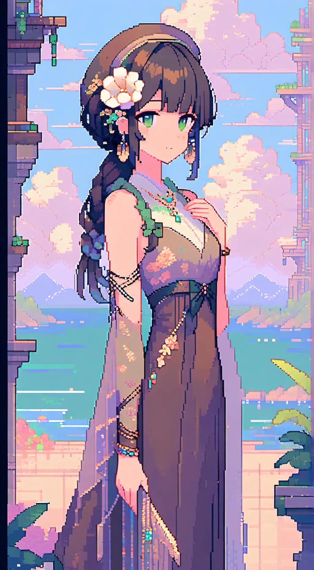 ai character: 🐚🦖Shelly!🦖🐚 background