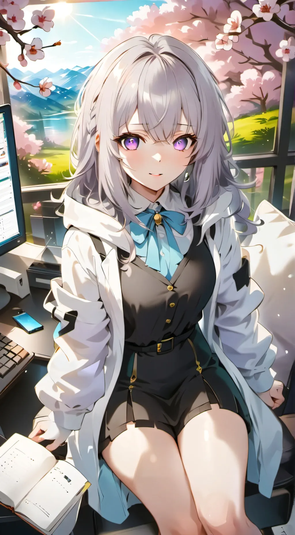 ai character: Rei background