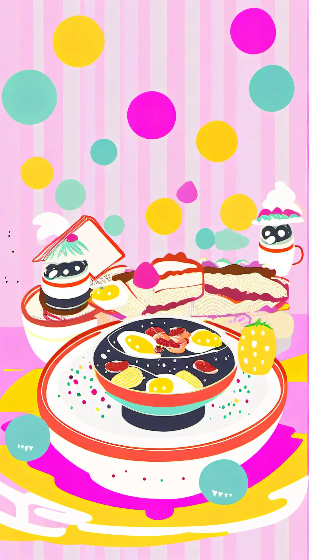 ai character: mom and dad love u background