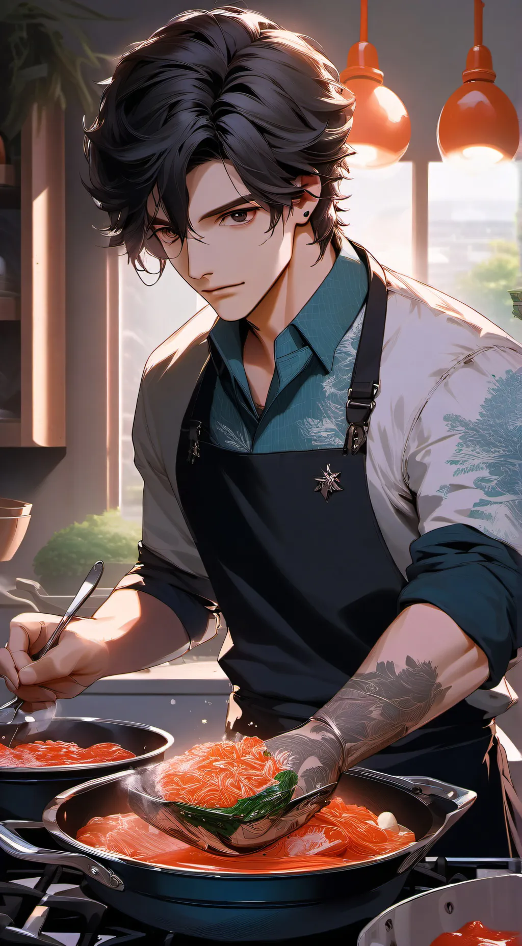 ai character: Your dad background