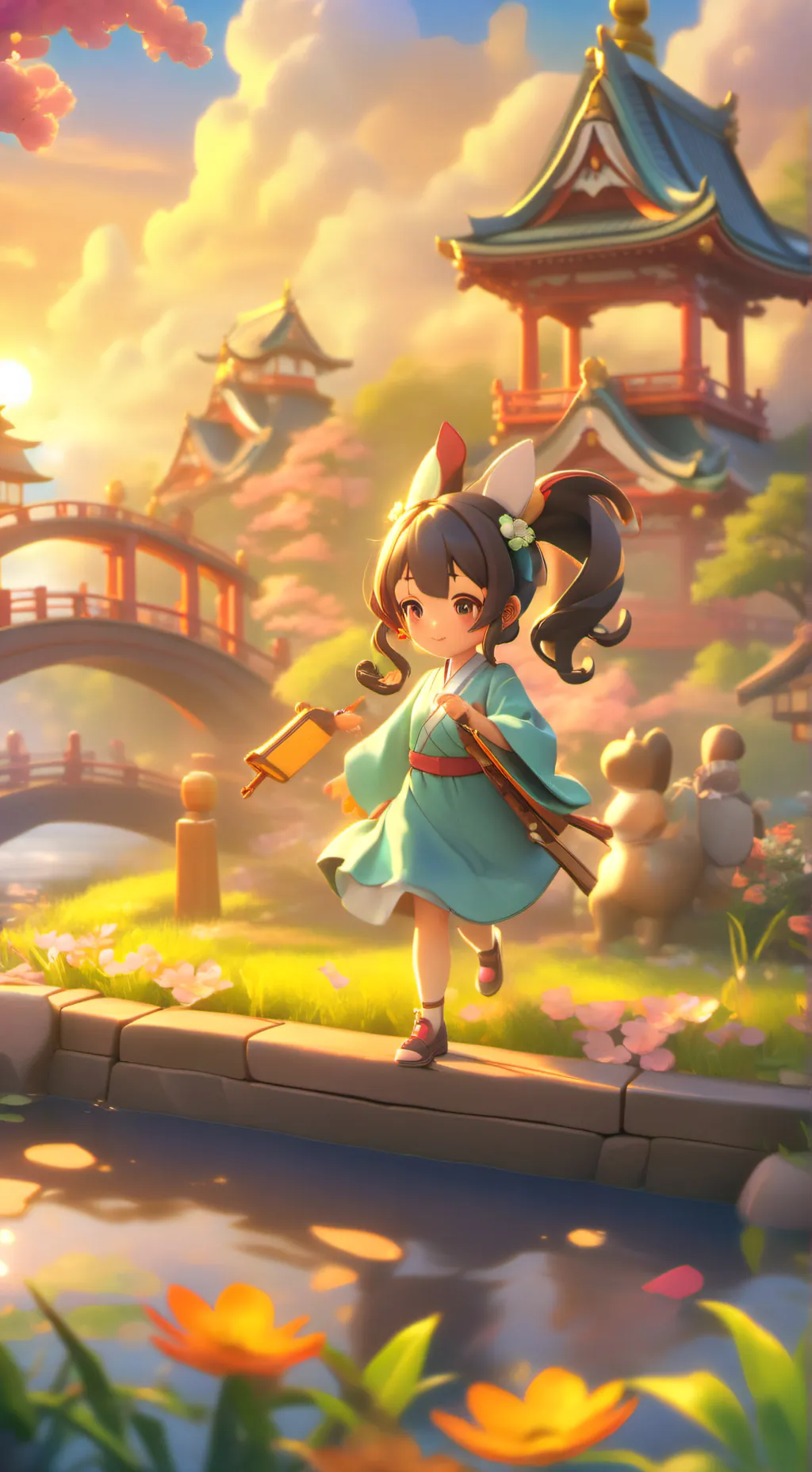 ai character: Kny background