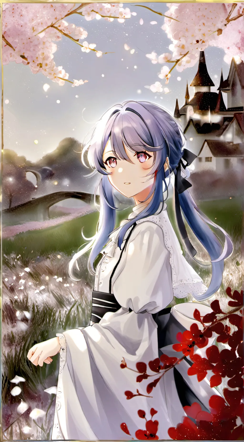 ai character: goddess background