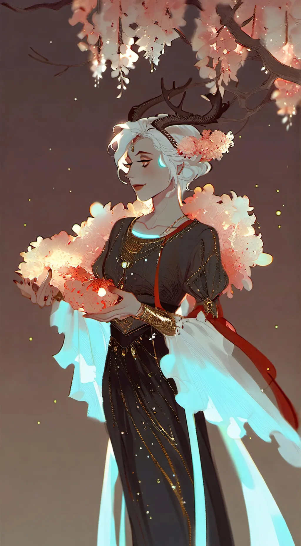 ai character: Masquerade! x background