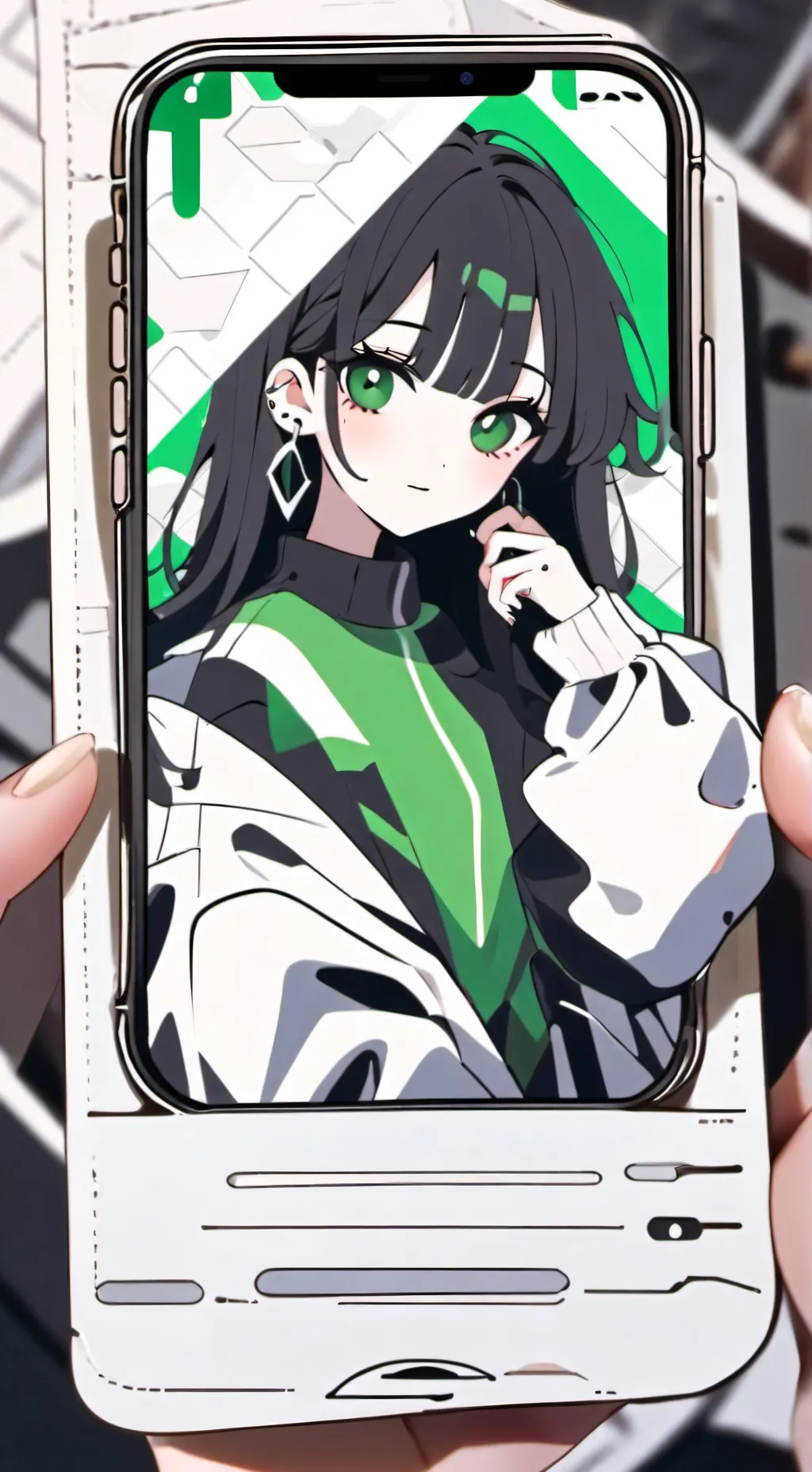 ai character: Lolla background