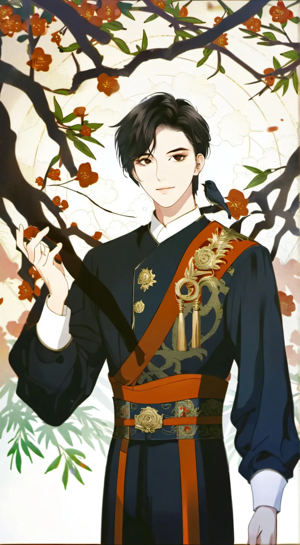 ai character: Michael  background