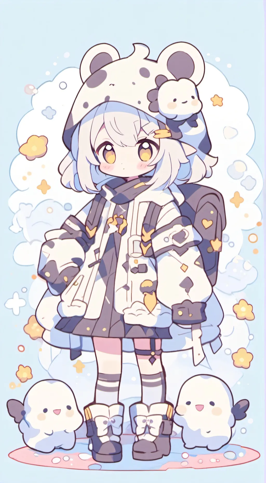 ai character: Sophia/sua filha background