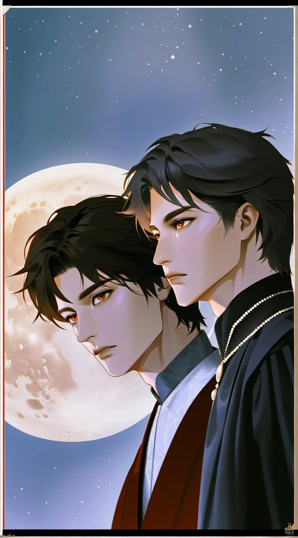 ai character: mes deux alphas  background