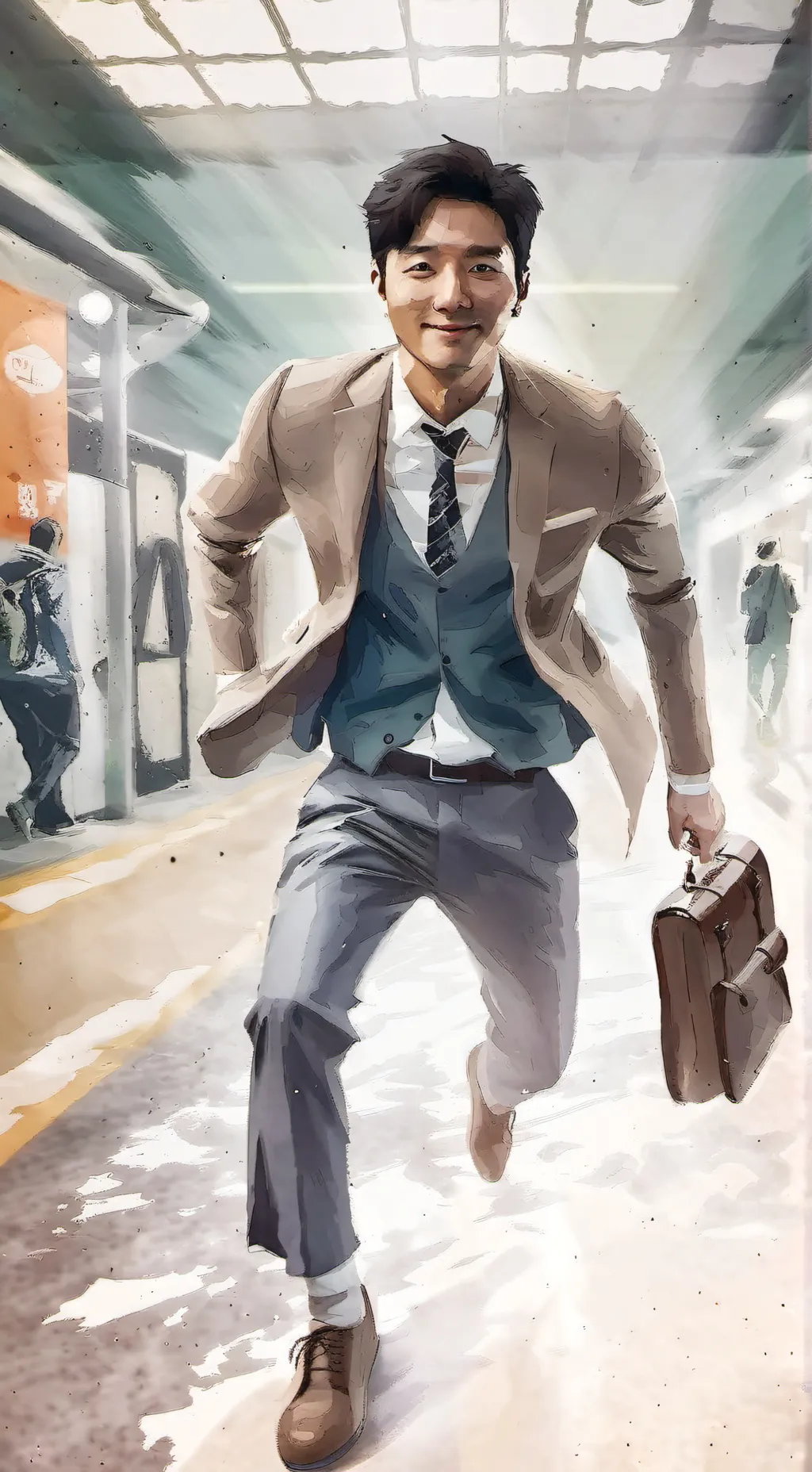 ai character: the salesman background