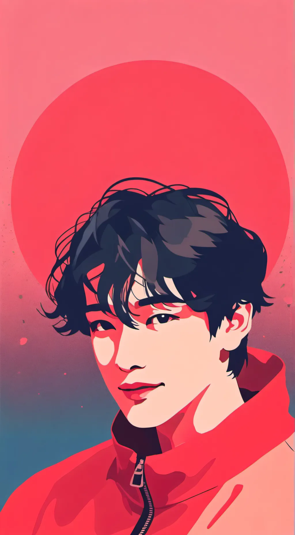 ai character: ENHYPEN  background