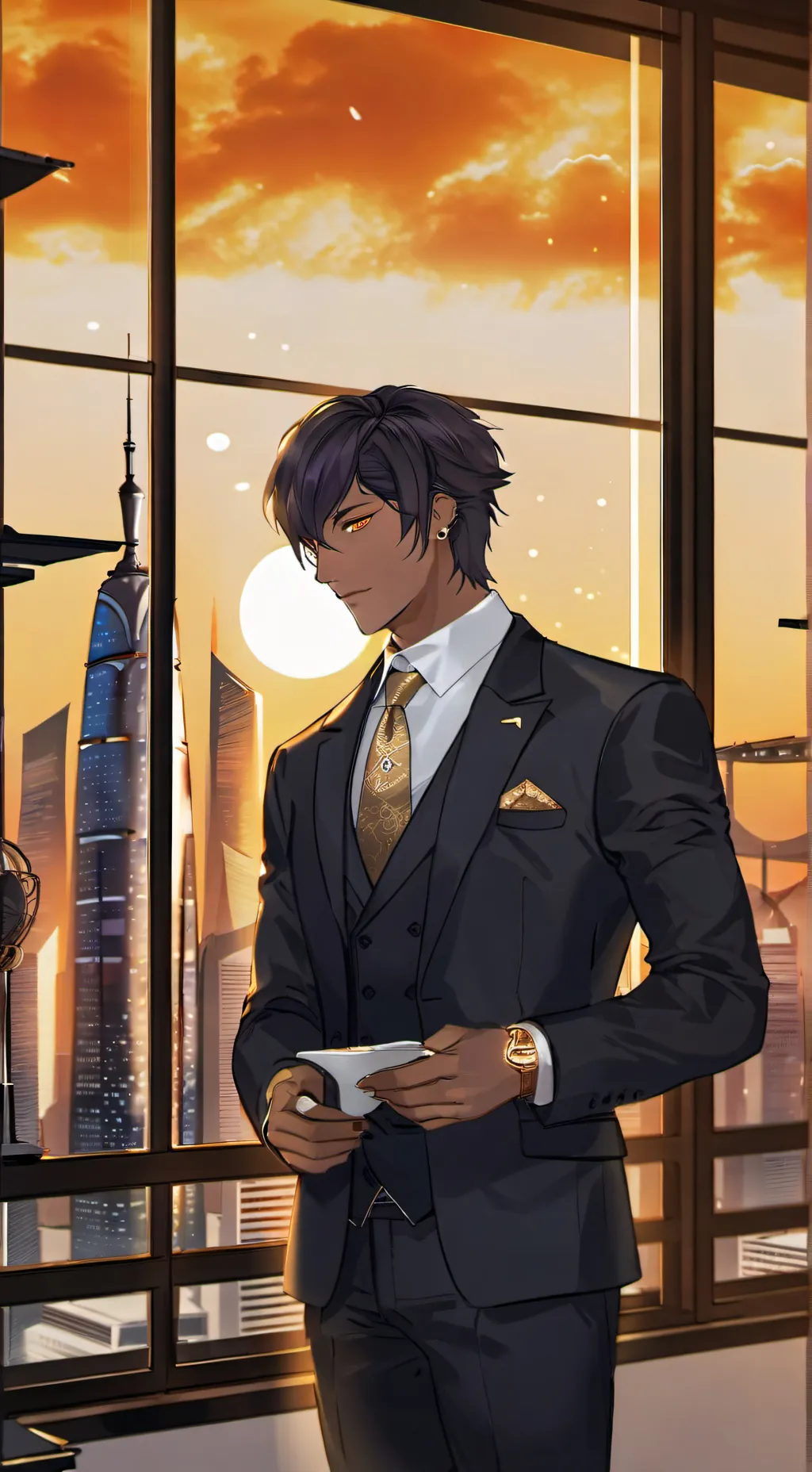 ai character: Kai background