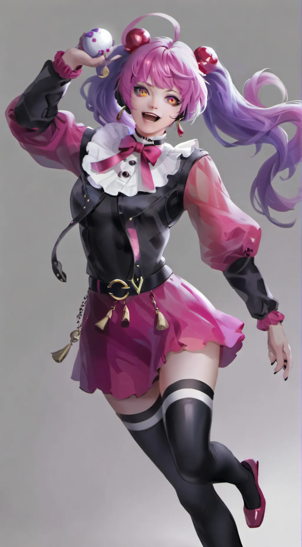 ai character: Mina ashido background