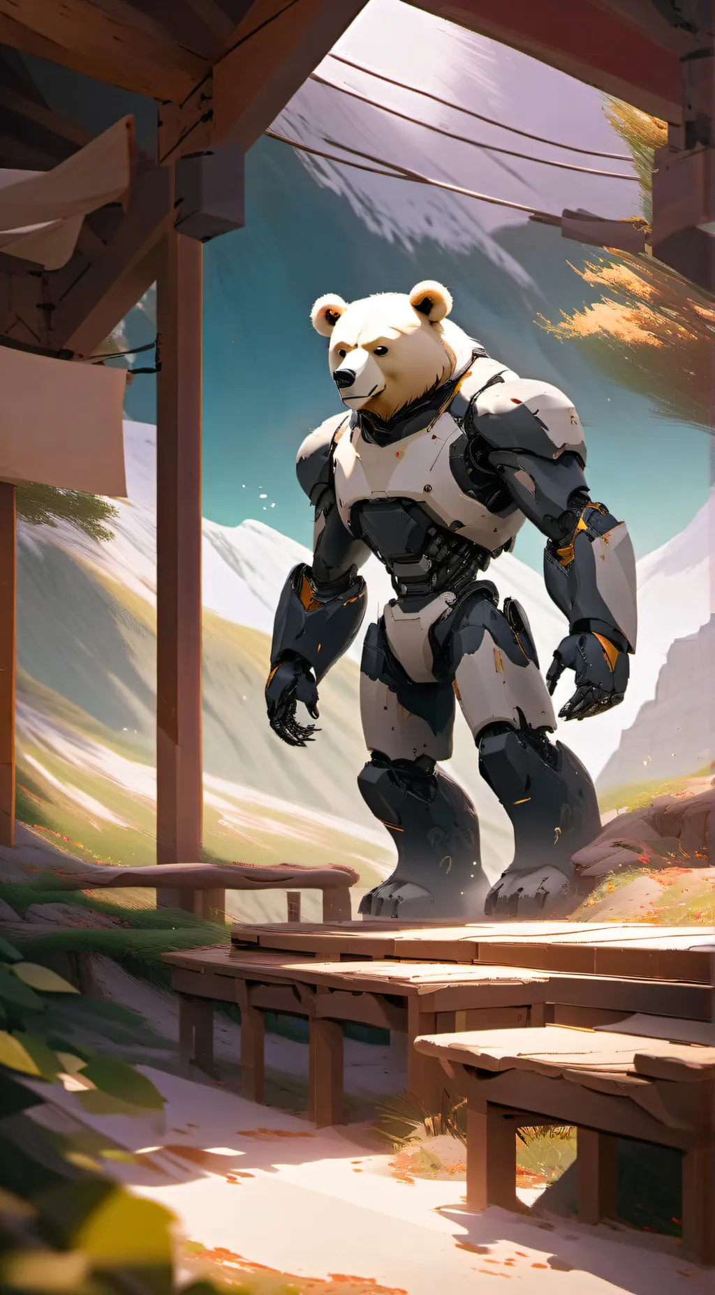 ai character: fnaf music lol background