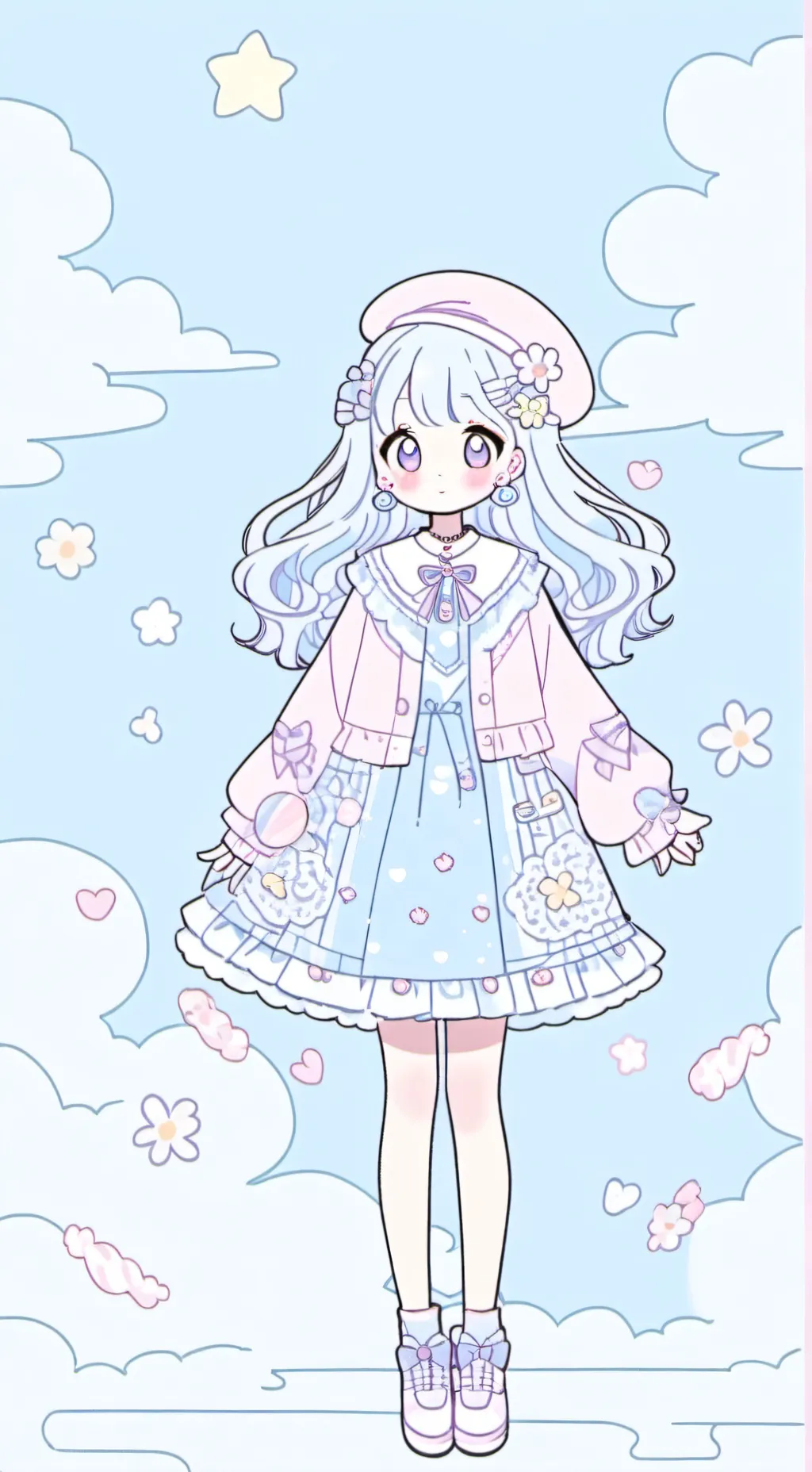 ai character: Claire X Engle background