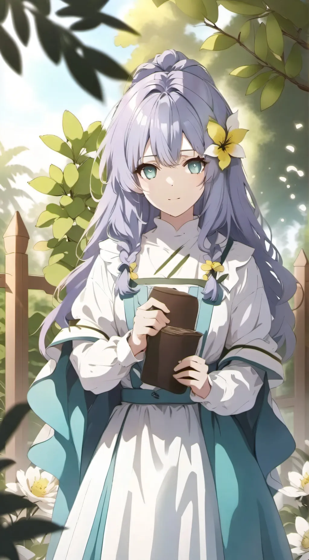 ai character: escola de garotas background