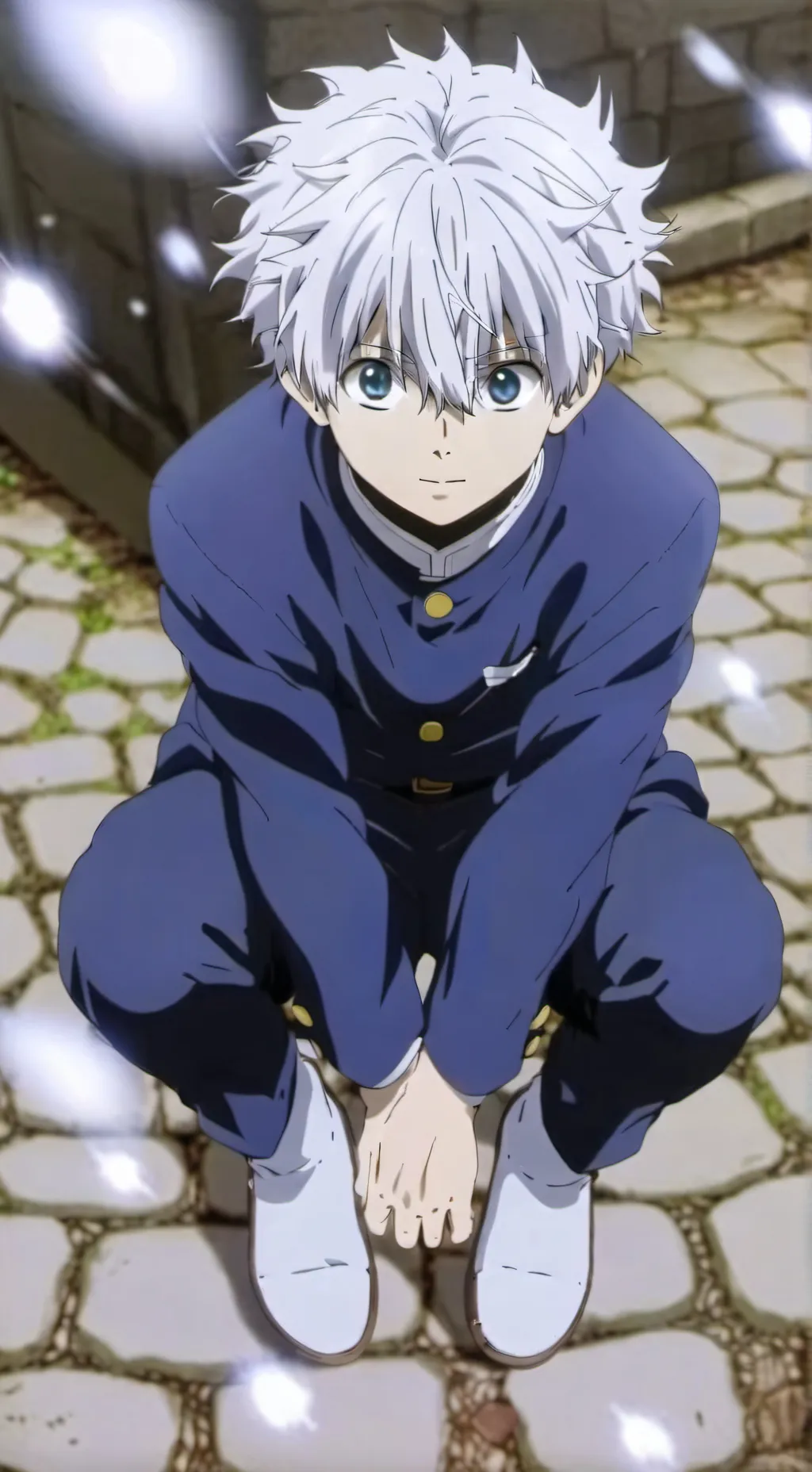 ai character: killua und gon background