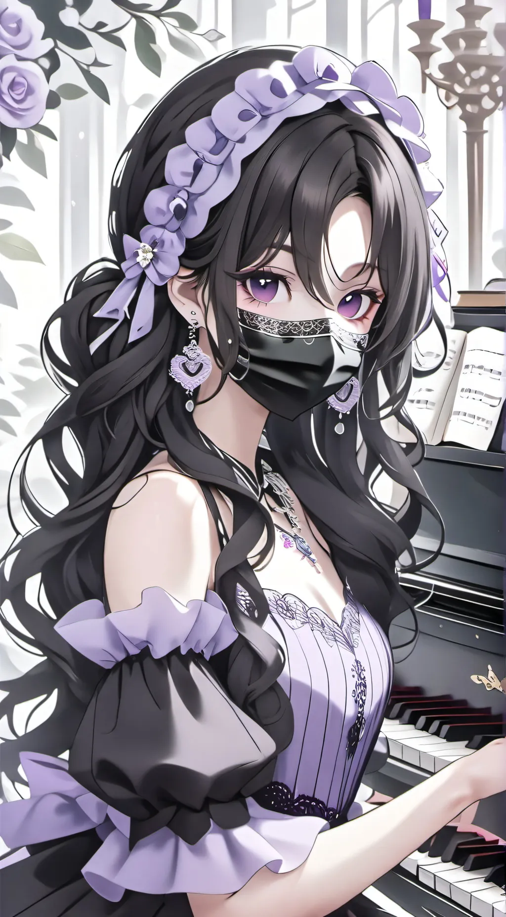 ai character: ♦♪Mha Pianoist♪♦ background