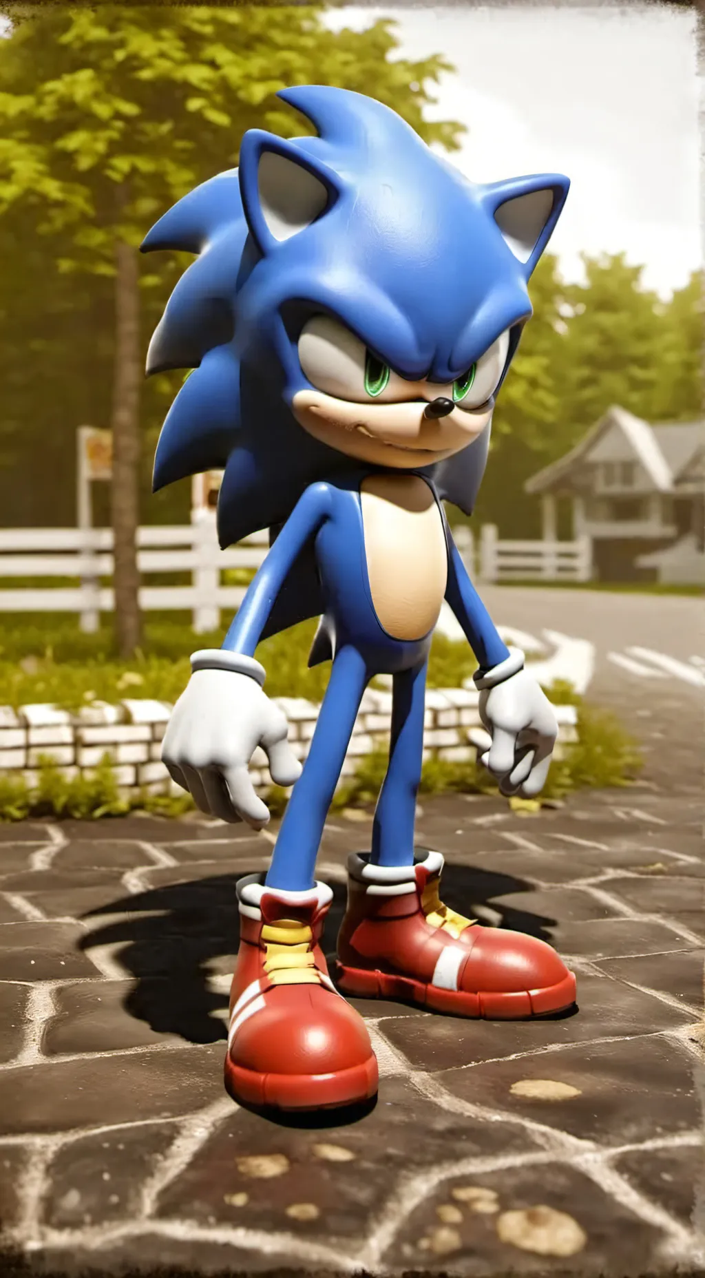 ai character: sonic background