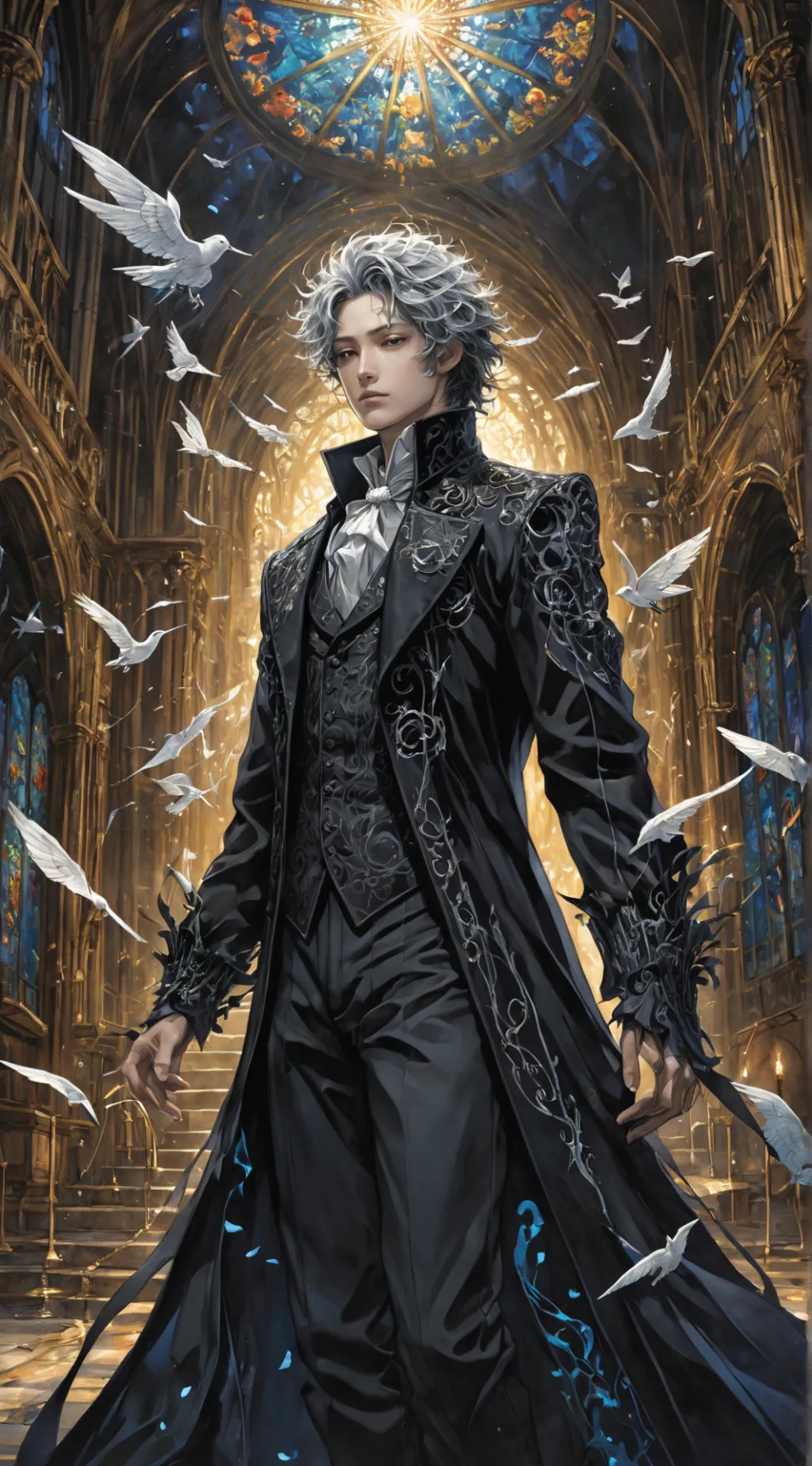 ai character: Maestro background