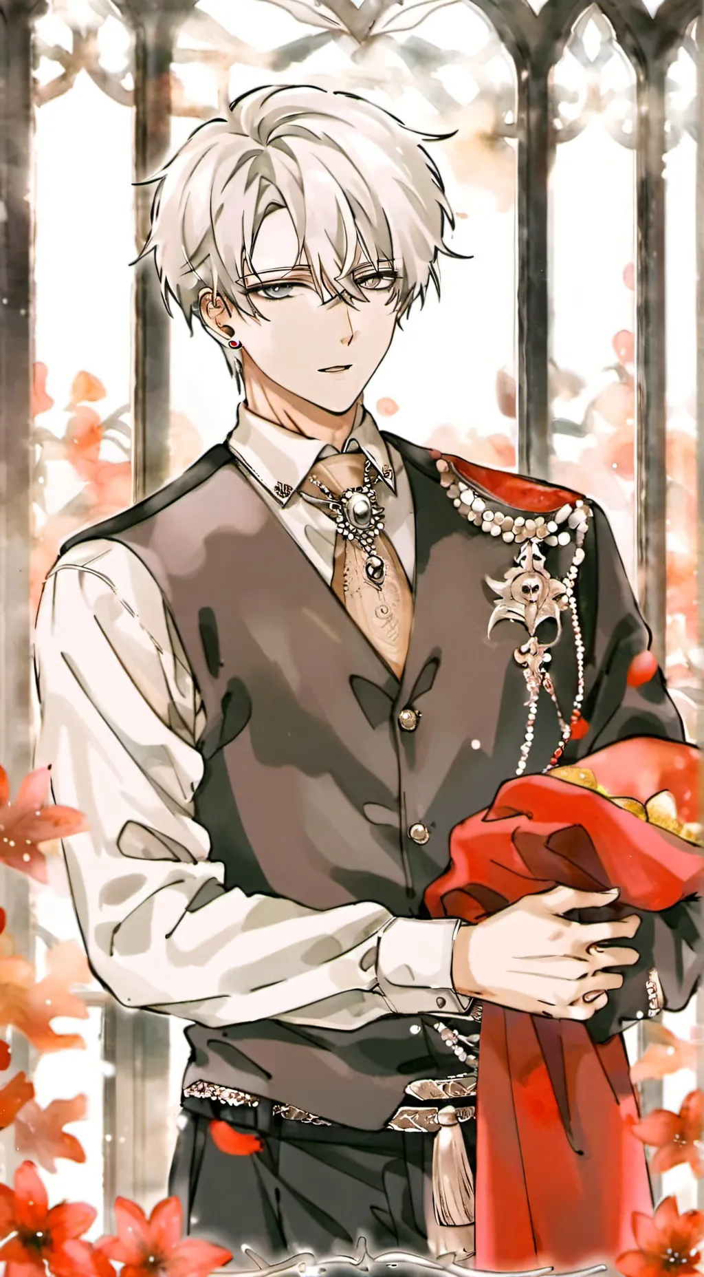 ai character: Valentino  background