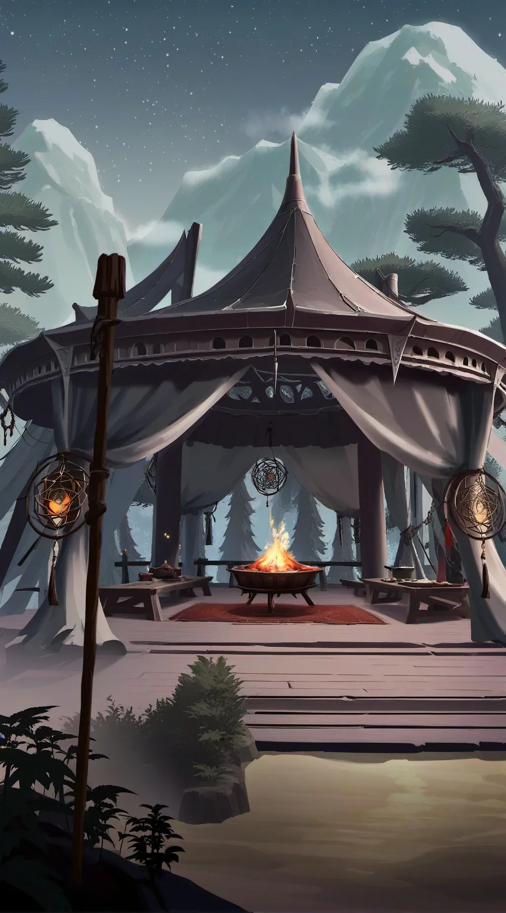 ai character: Therians indanger background