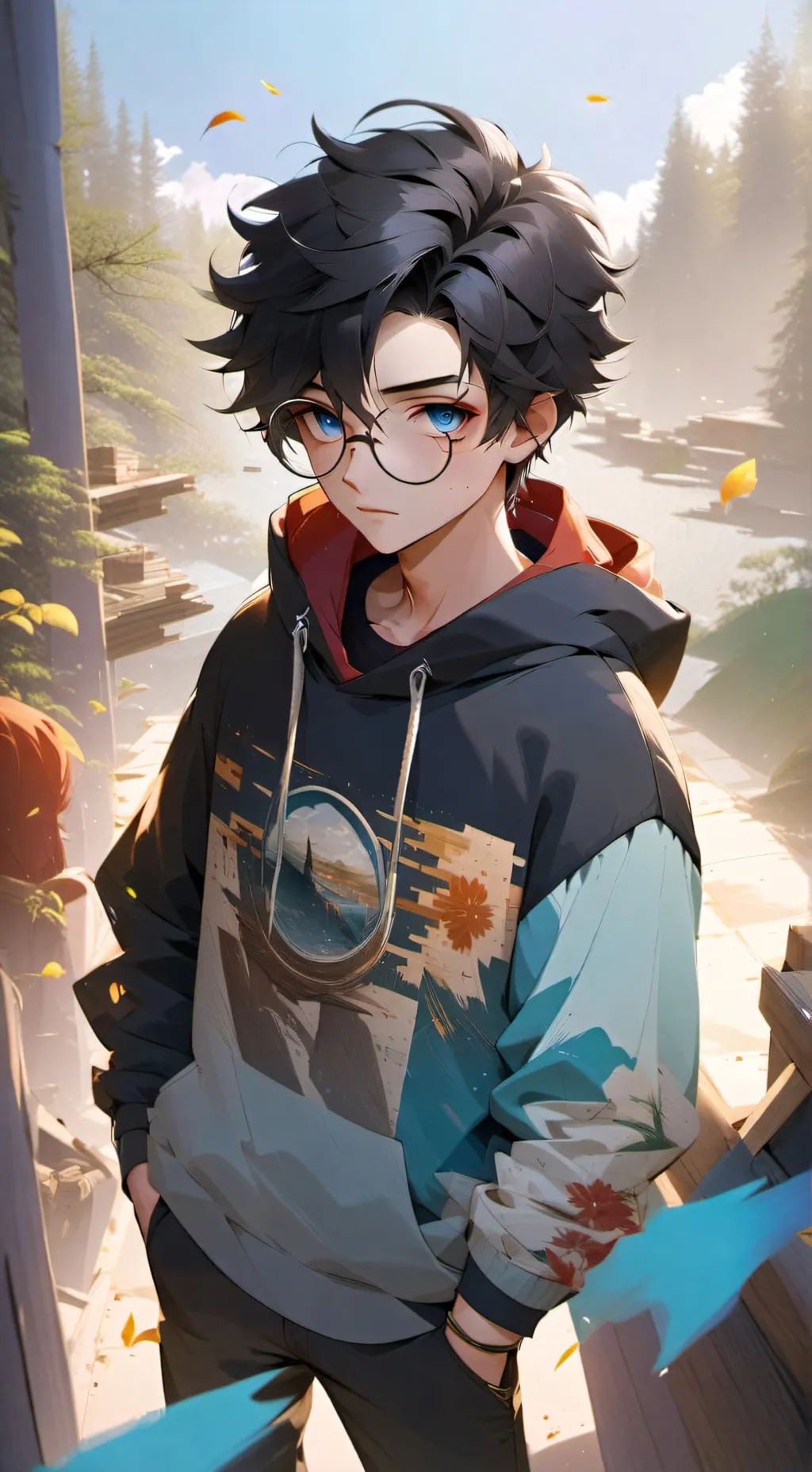 ai character: Liam background