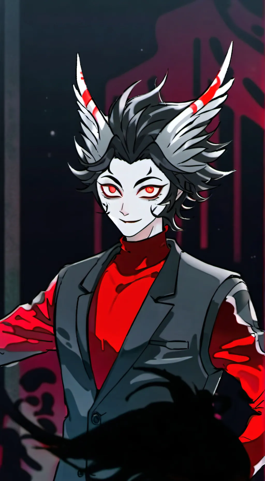 ai character: sinsmas drama background