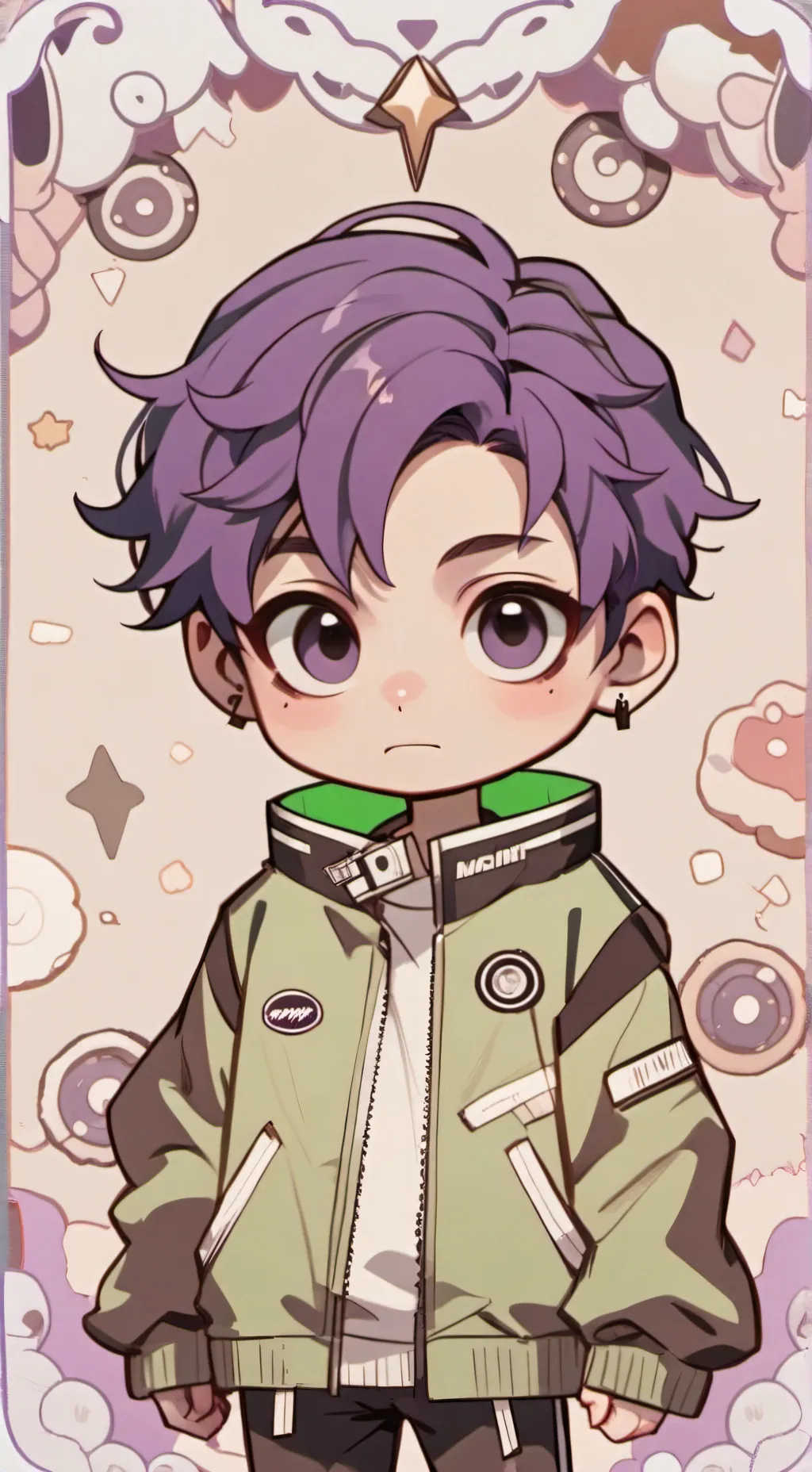 ai character: Thanos background