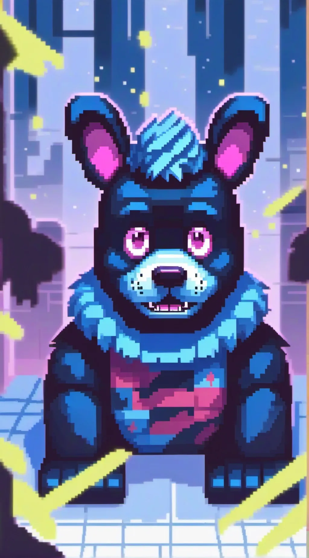 ai character: Michael aftonx y/n background