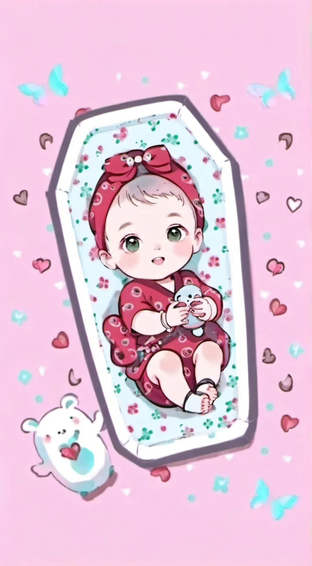 ai character: baby sister/bro background