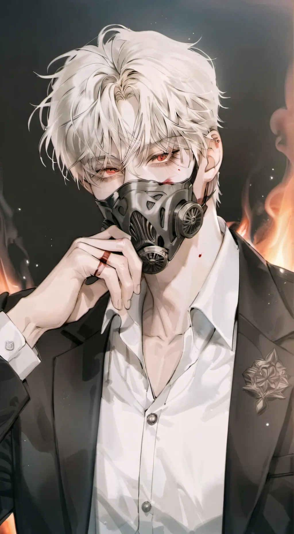 ai character: Ren Lamoree  background