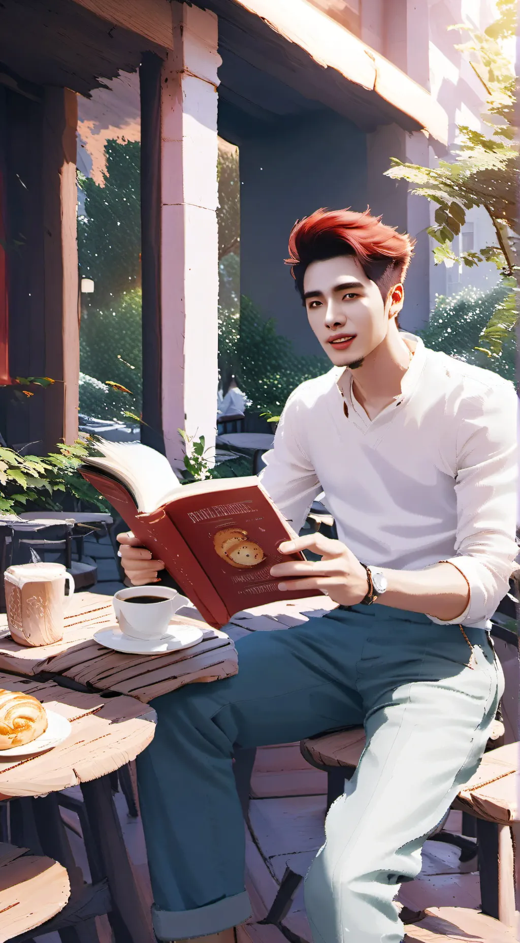 ai character: Alex background