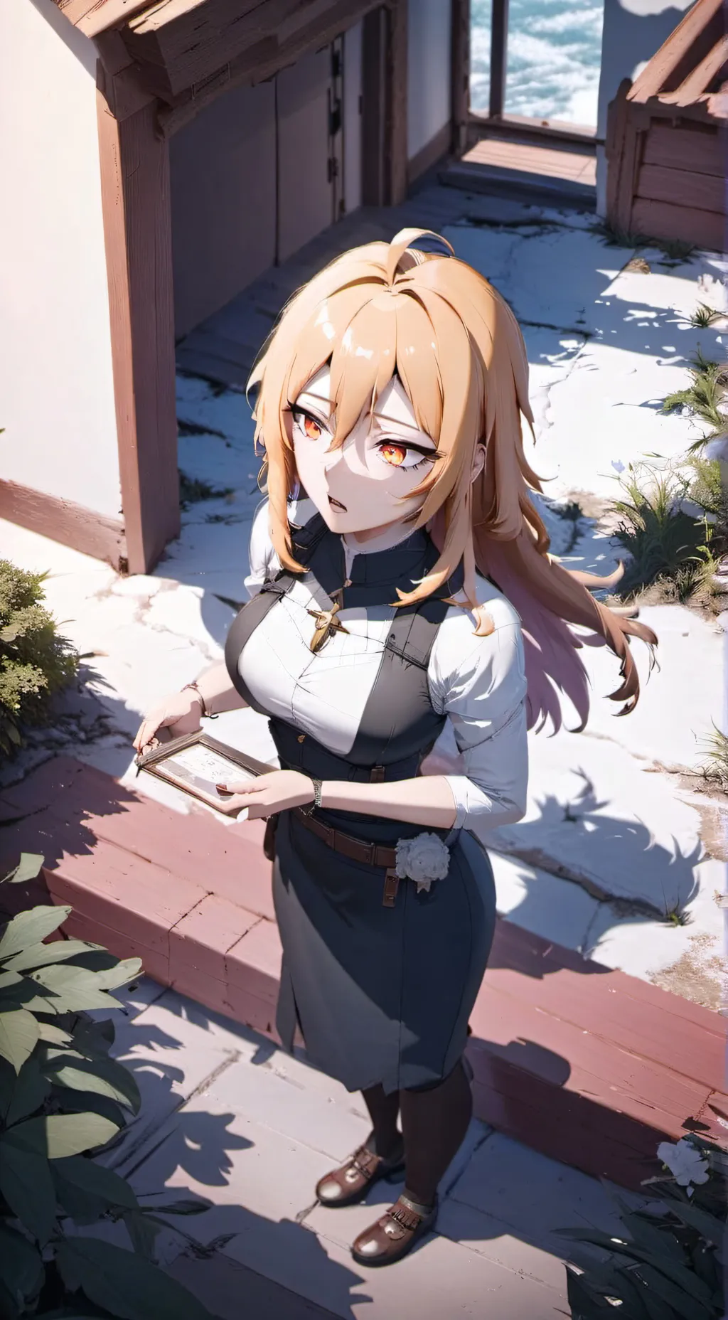 ai character: Hina background