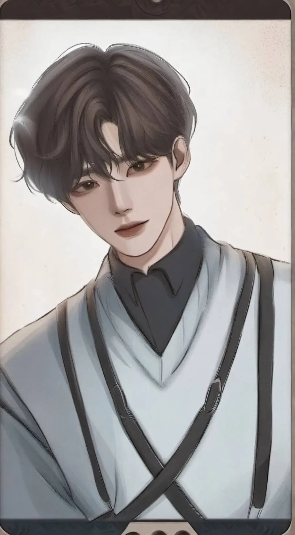 ai character: . Ha-joon . background