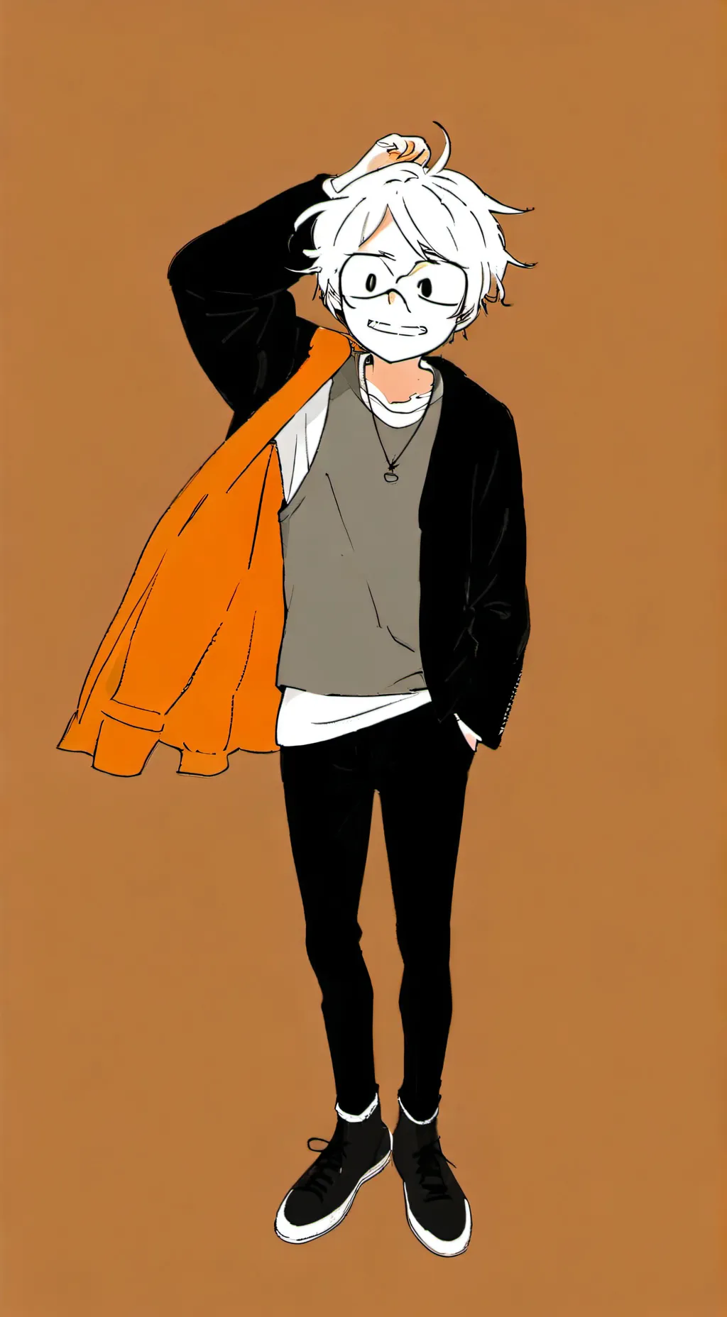 ai character: Akio Nakamura background