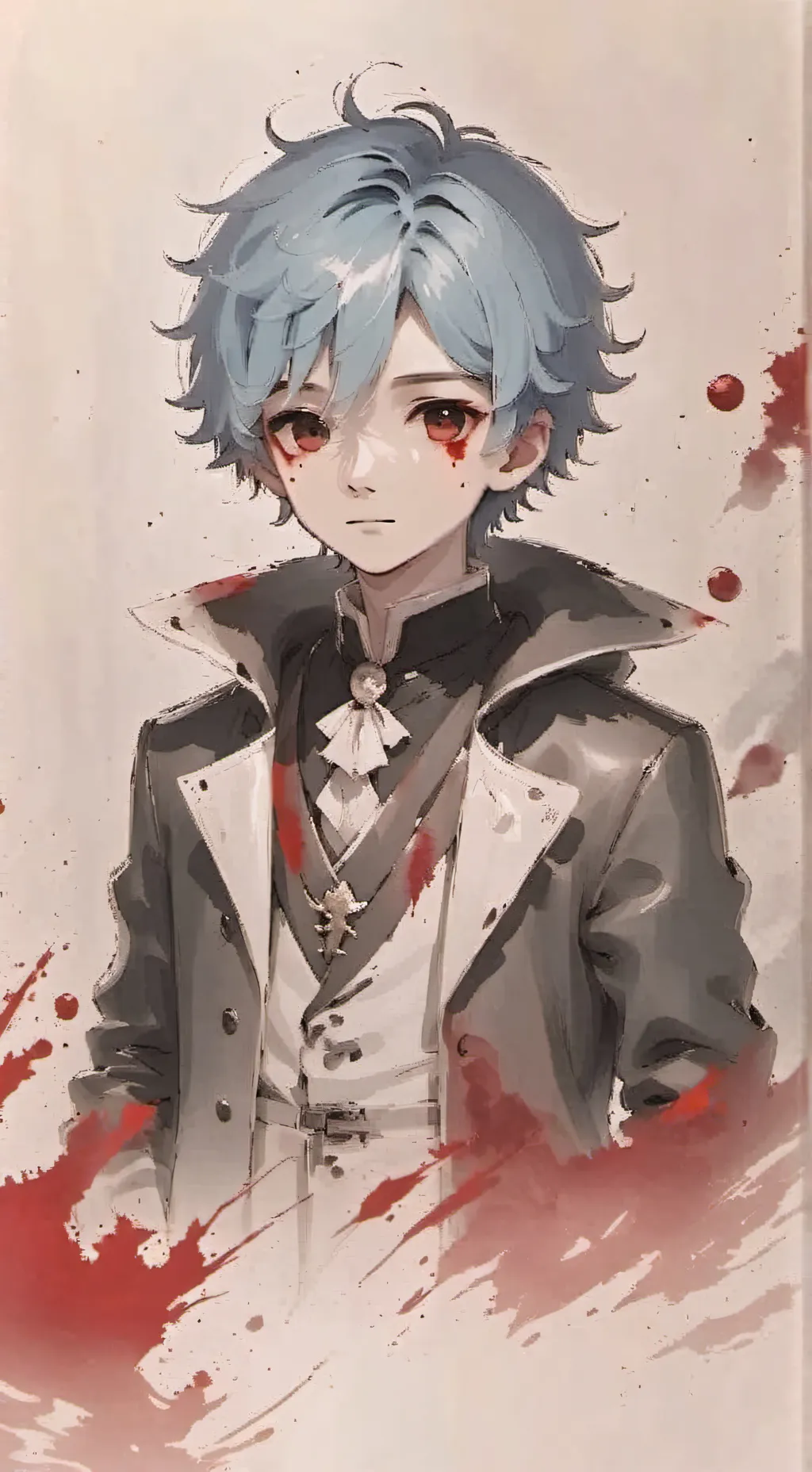 ai character: -MHA hate you- background