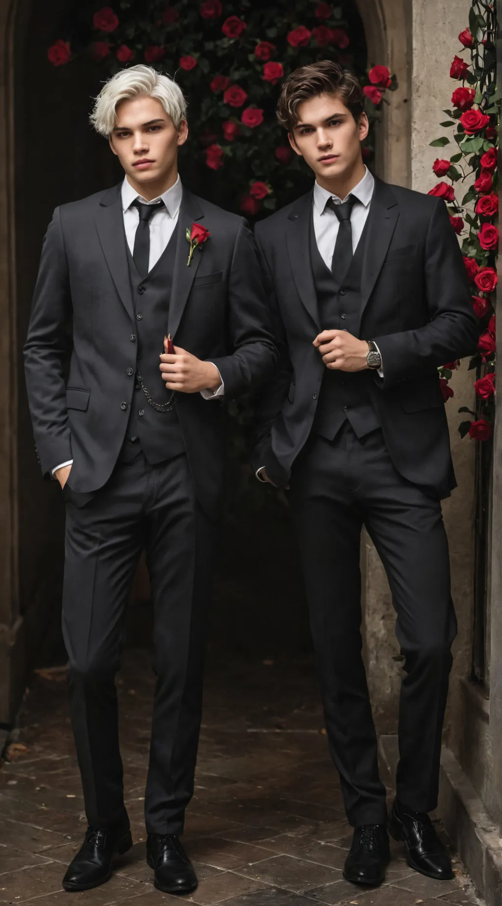 ai character: Ansel & Adrian  background