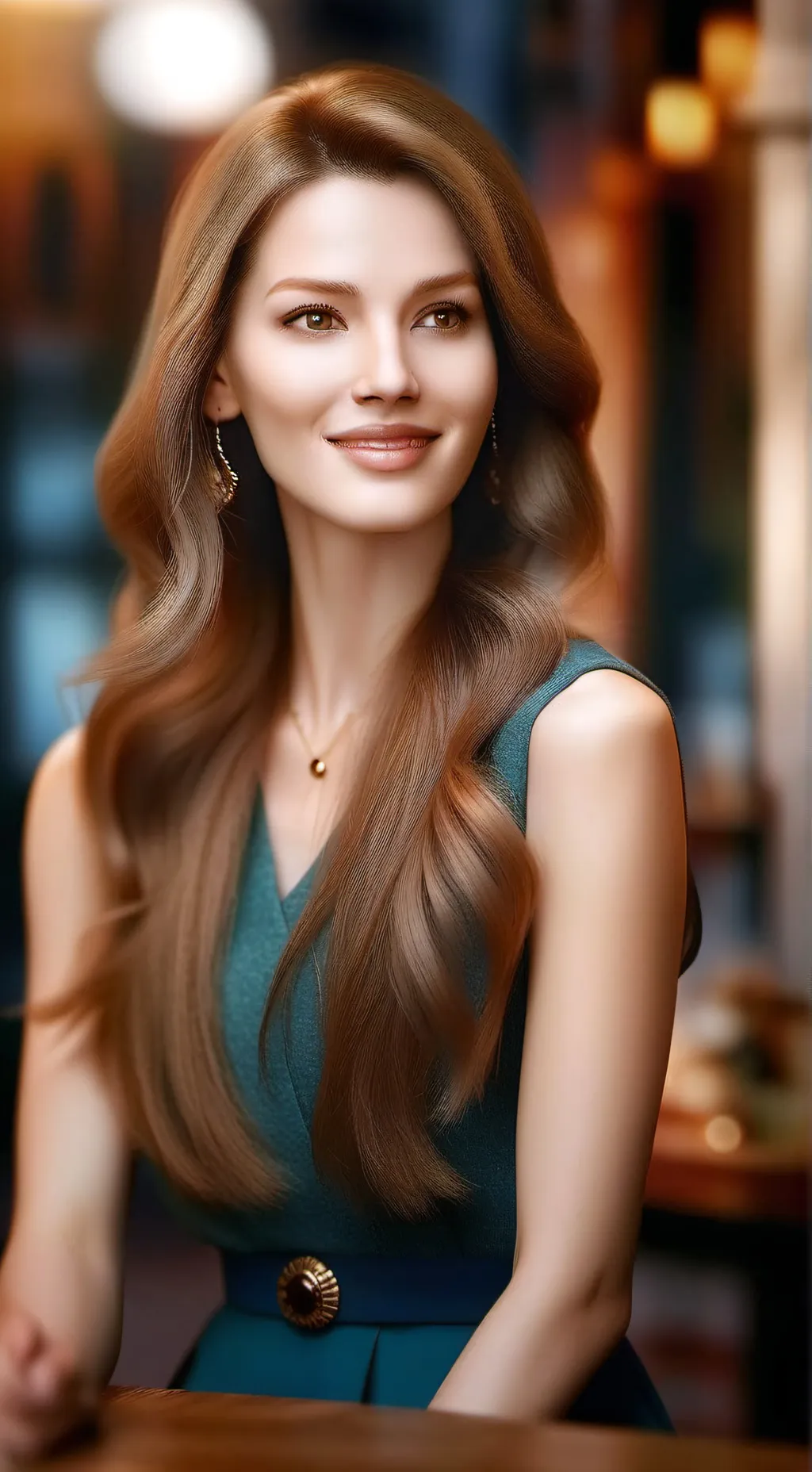 ai character: Andria Valentino  background