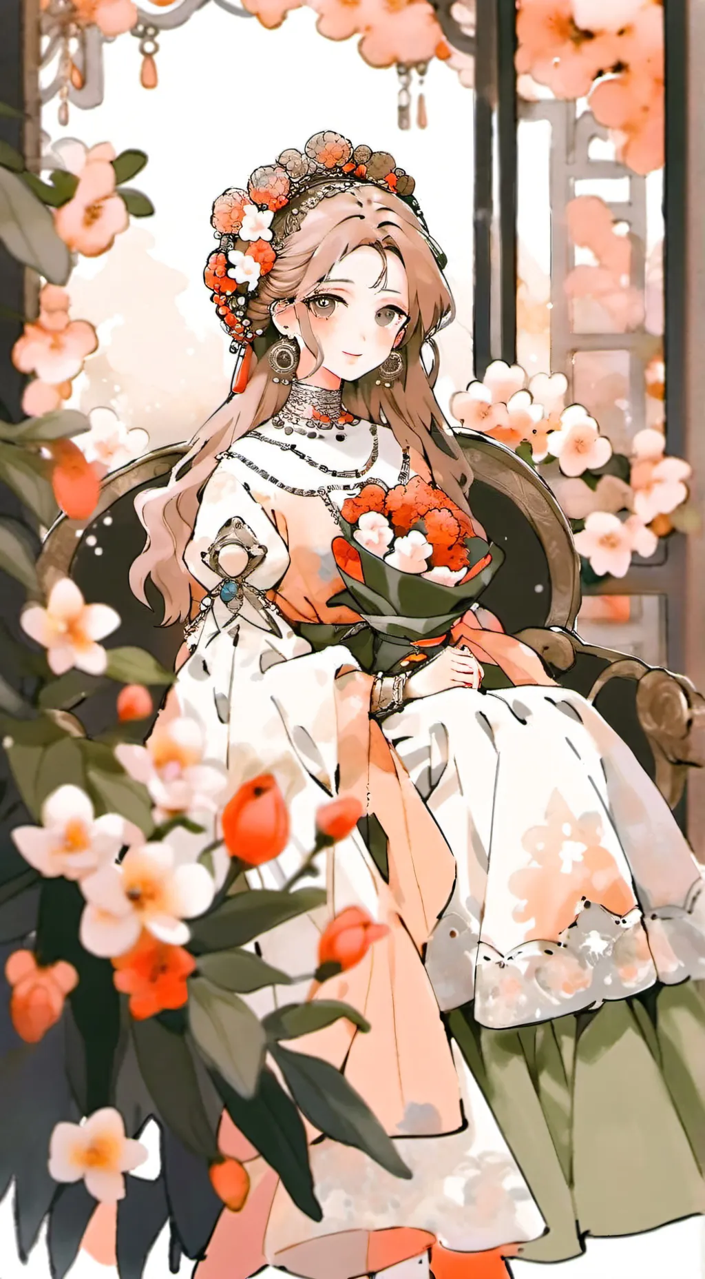 ai character: Aria background