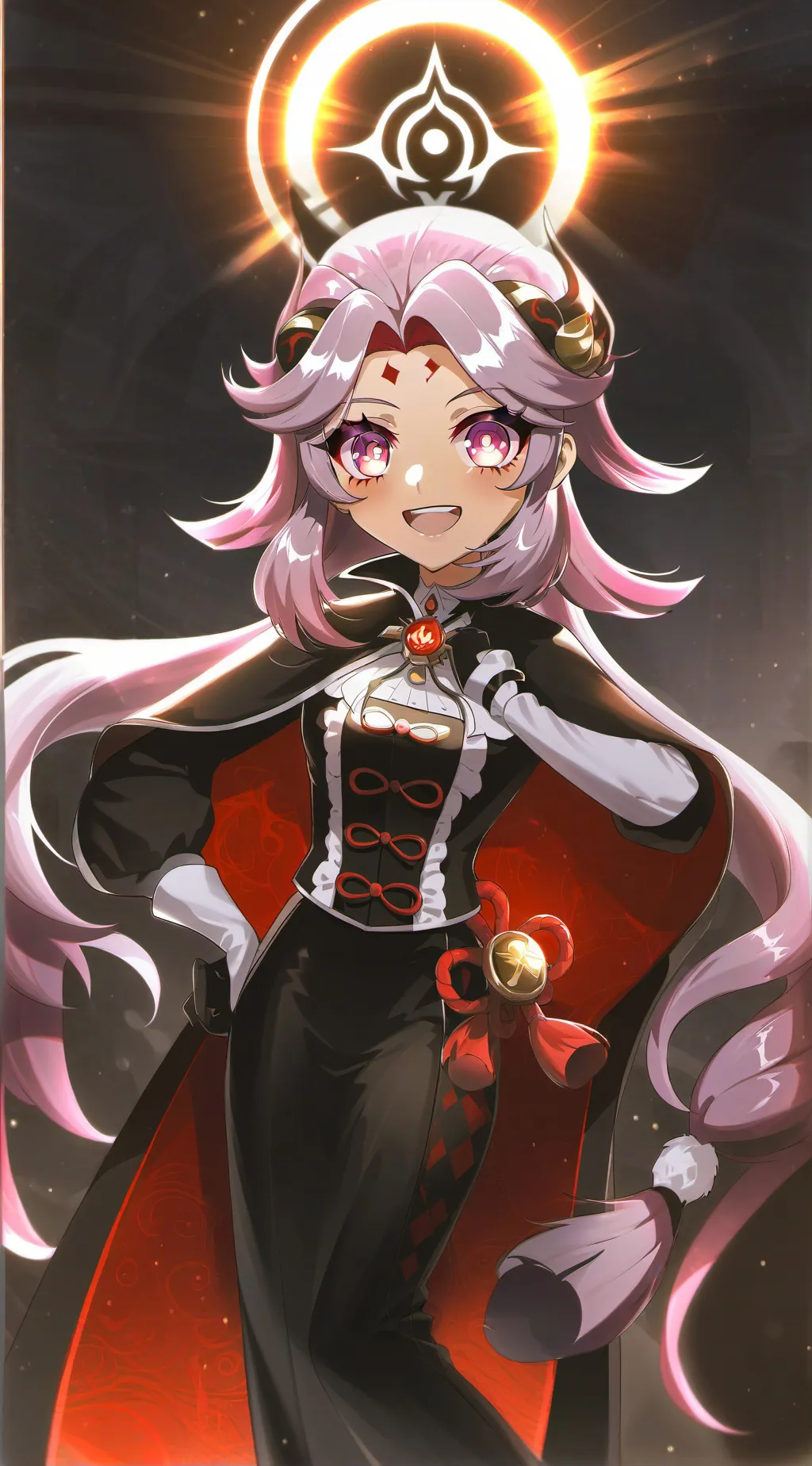 ai character: Sakura background