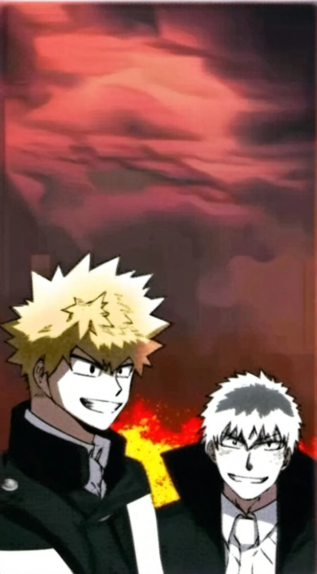 ai character: Bakugo (Older) background