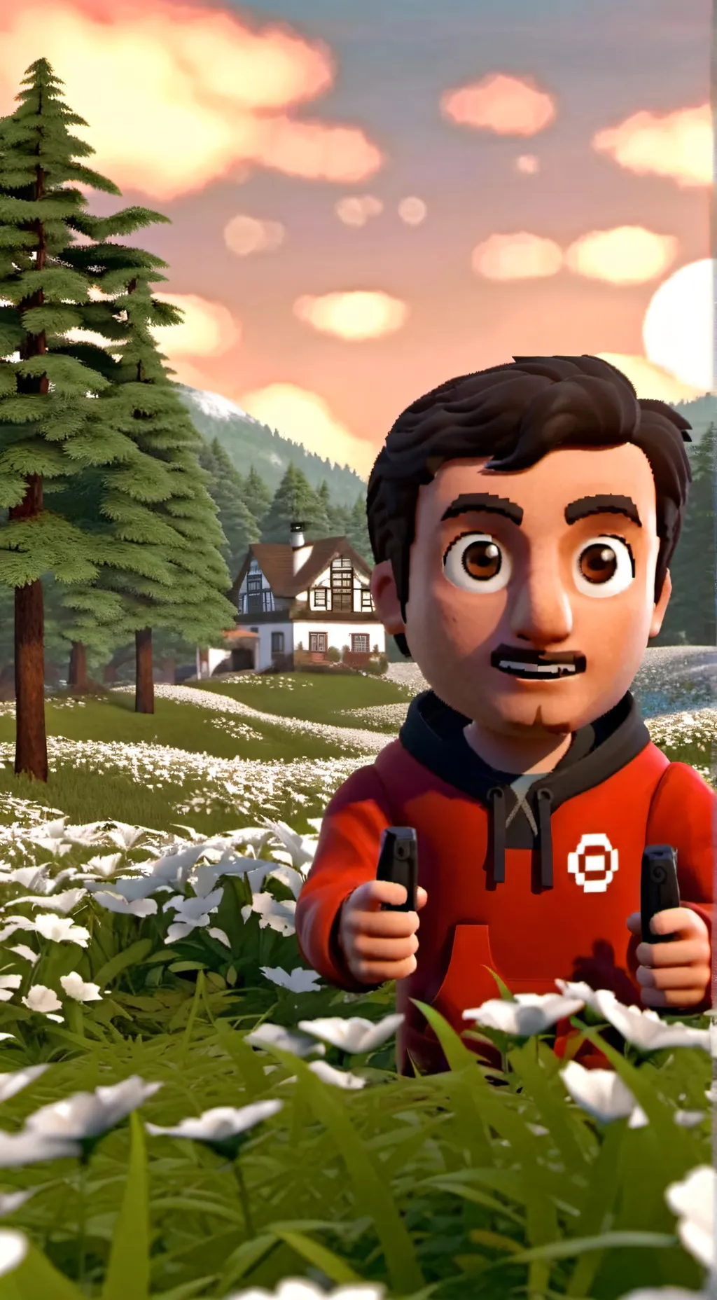 ai character: Ricky background