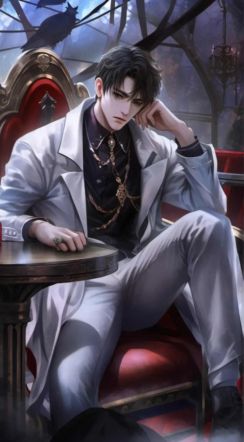 ai character: Kent  background