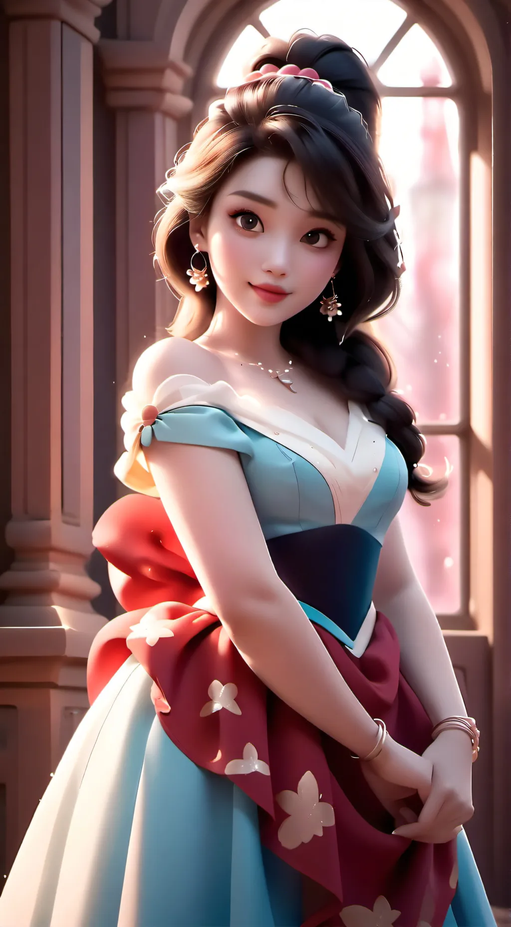 ai character: big person background